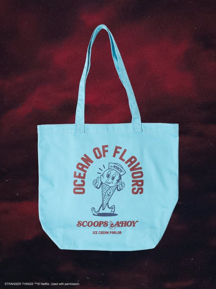 Scoops Ahoy Tote Bag サックスのトートバッグ