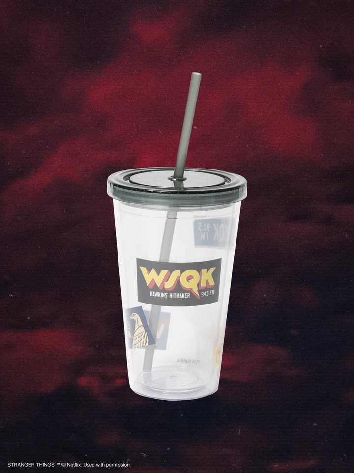 WSQK Radio Straw Cup