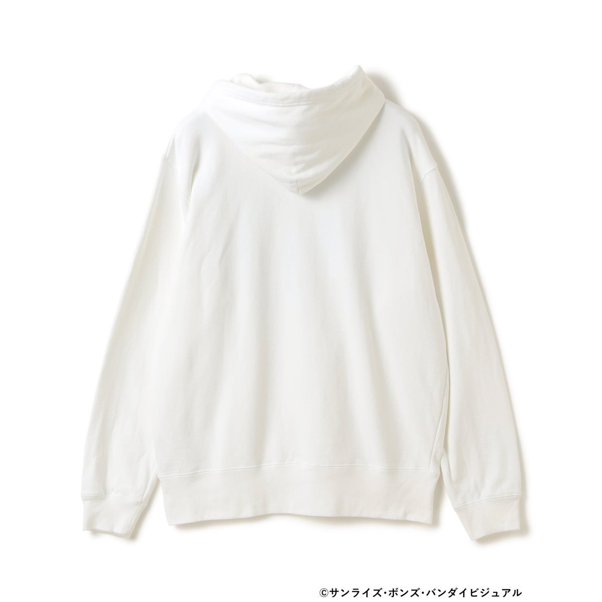 ビバップ×BEAMS MANGART フーディー② ホワイト 背面
