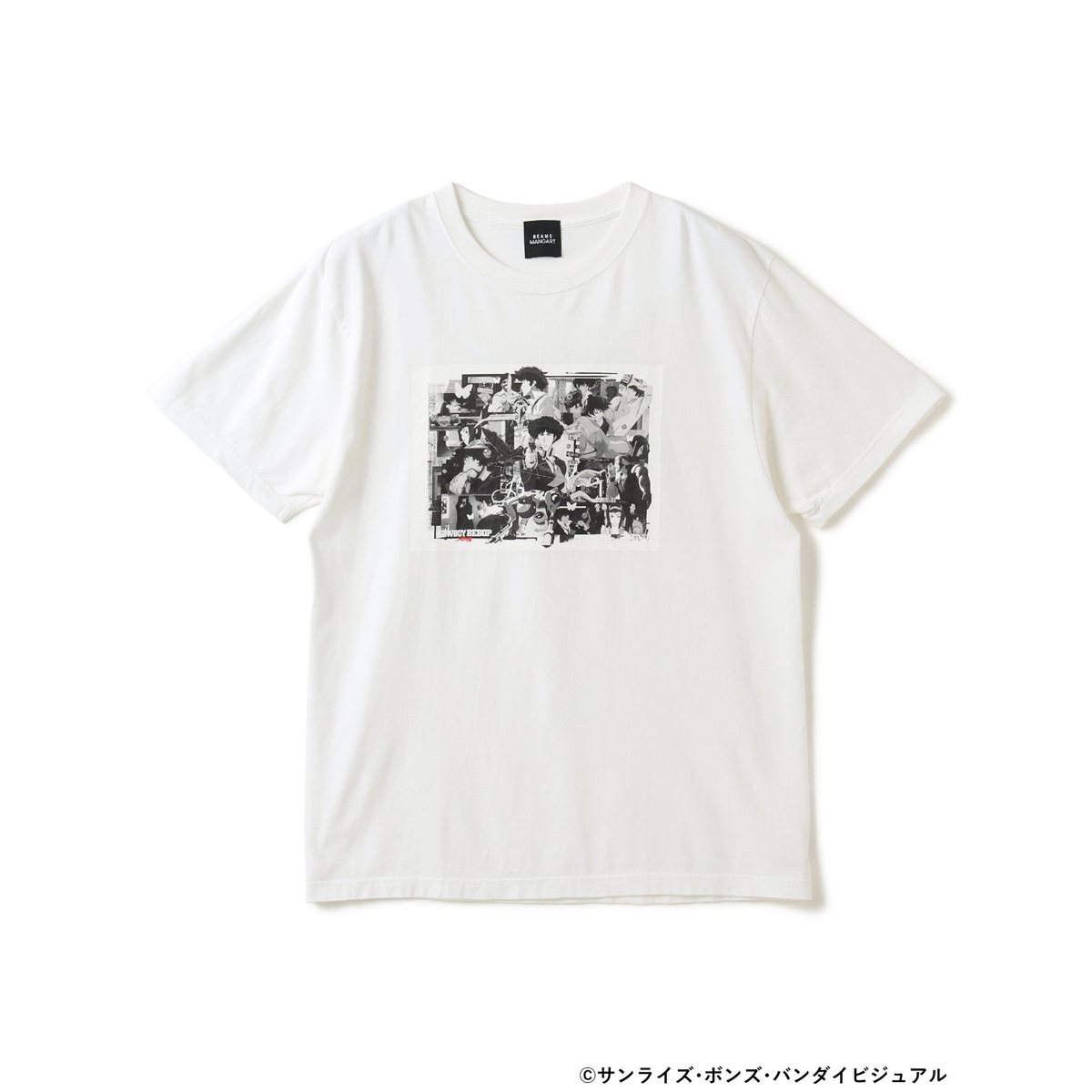 ビバップ×BEAMS MANGART Tシャツ② ホワイト