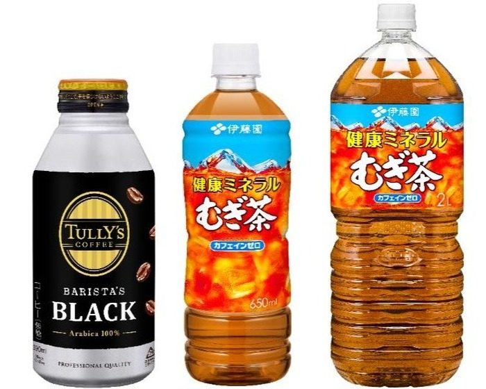 伊藤園の値上げ対象商品 タリーズ BARISTA'S BLACKと健康ミネラルむぎ茶