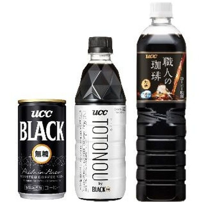 UCC上島珈琲の値上げ対象商品 BLACK無糖、TOTONOU、職人の珈琲