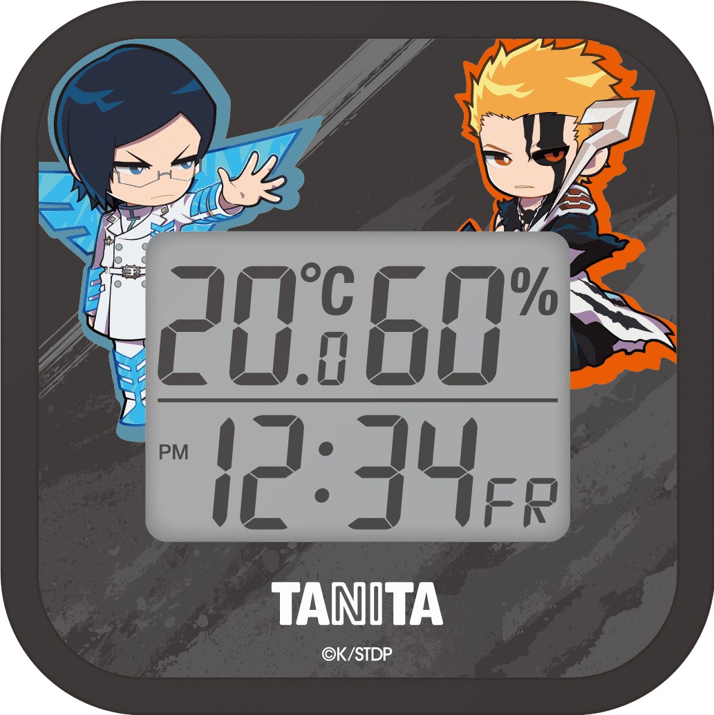 BLEACH タニタ デジタル温湿度計 黒崎一護 石田雨竜