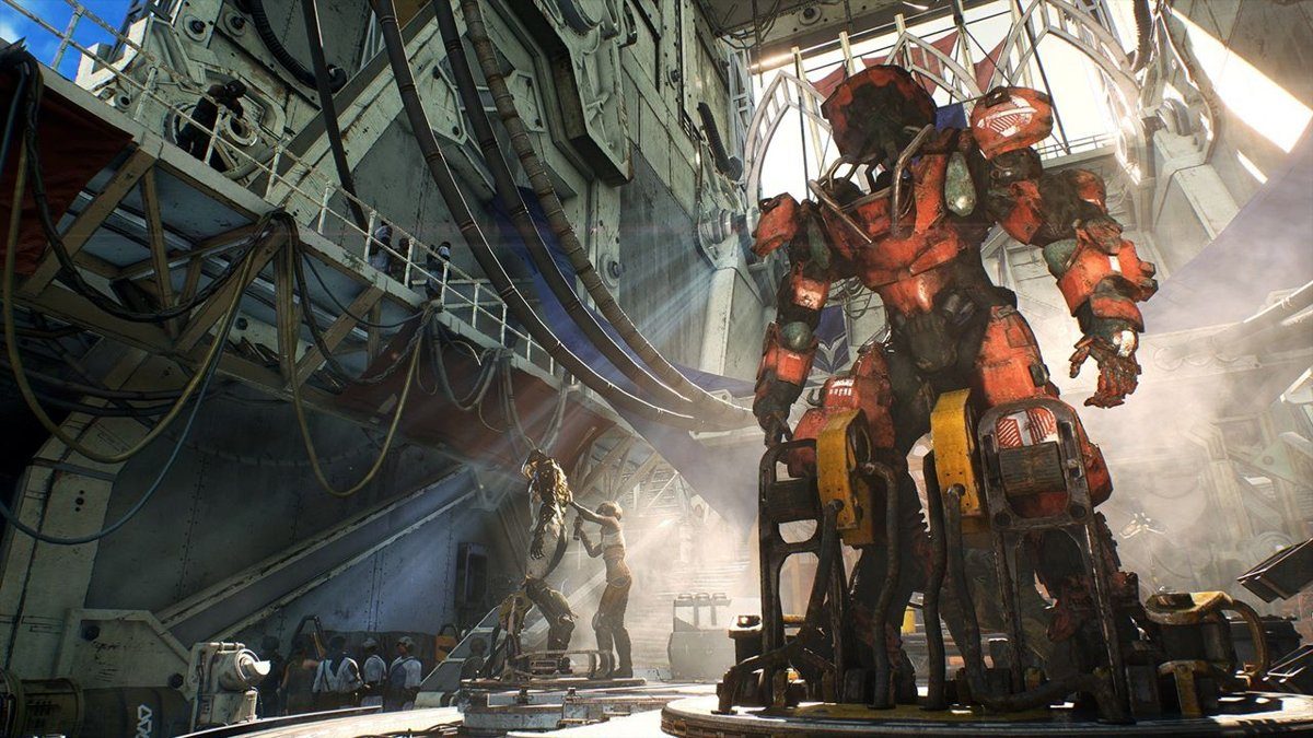 Anthem ゲーム画面 ジャベリンと呼ばれるスーツ