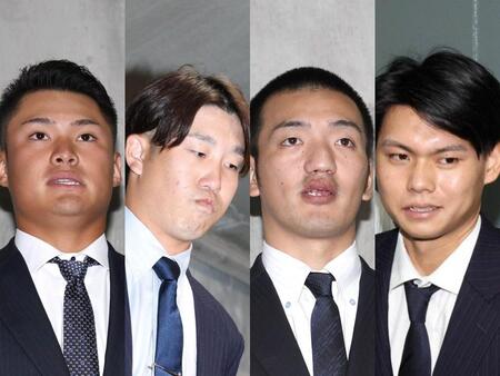 戦力外通告を受けた広島カープの4選手