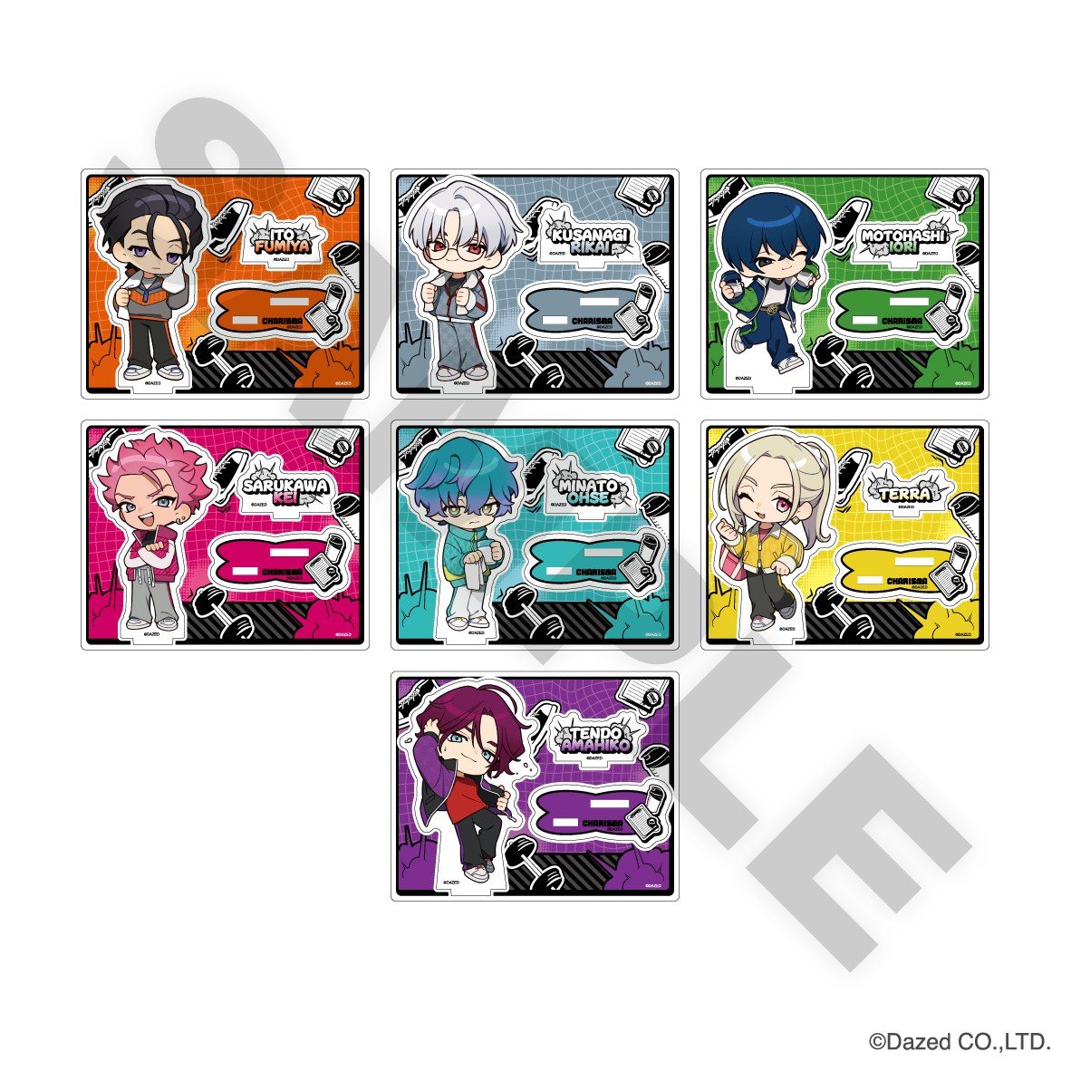 カリスマ×ルネサンス アクリルスタンド 全7種