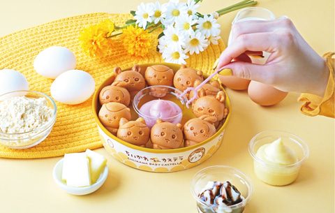 ちいかわベビーカステラ 10個入りのベビーカステラとクリーム