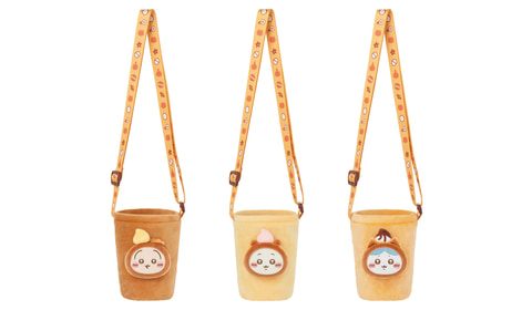 ちいかわベビーカステラ ぬいぐるみカップホルダー全3種