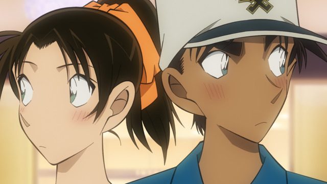 名探偵コナン 平次と和葉の場面カット アップ