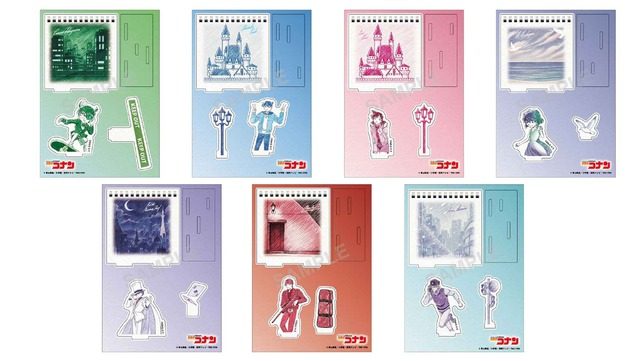 木製ジオラマスタンド全7種のデザイン