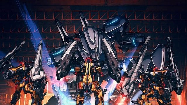 DARK MACHINE THE ANIMATIONのPVに登場するメカ
