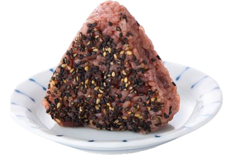 偏愛めし まるで甘いおはぎな赤飯 おにぎり