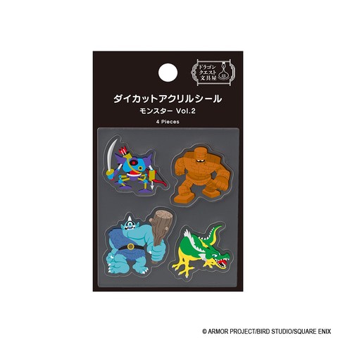 ダイカットアクリルシール モンスター Vol.2
