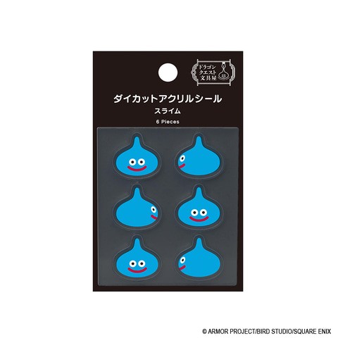 ダイカットアクリルシール スライム