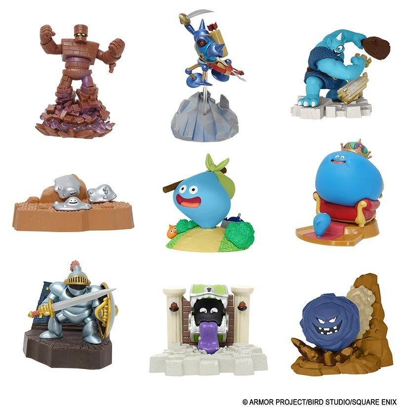 ドラゴンクエスト 立体モンスター図鑑フィギュア 大集合スペシャルのラインナップ