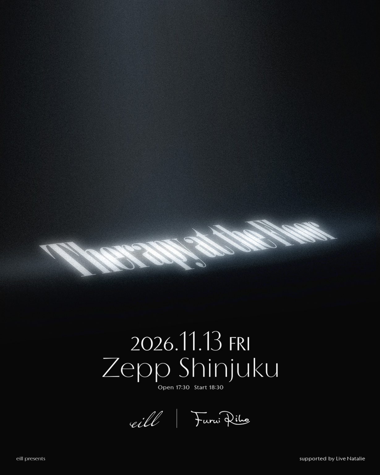 eill presents Therapy at the Floor 告知ビジュアル