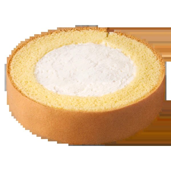 ファミマ 生クリームロールケーキ 断面