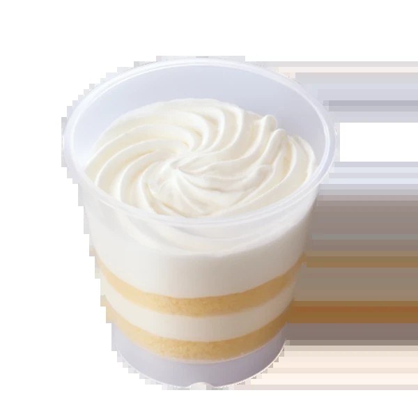 ファミマ ほぼクリームのケーキ 2種の無限クリームを重ねたカップスイーツ