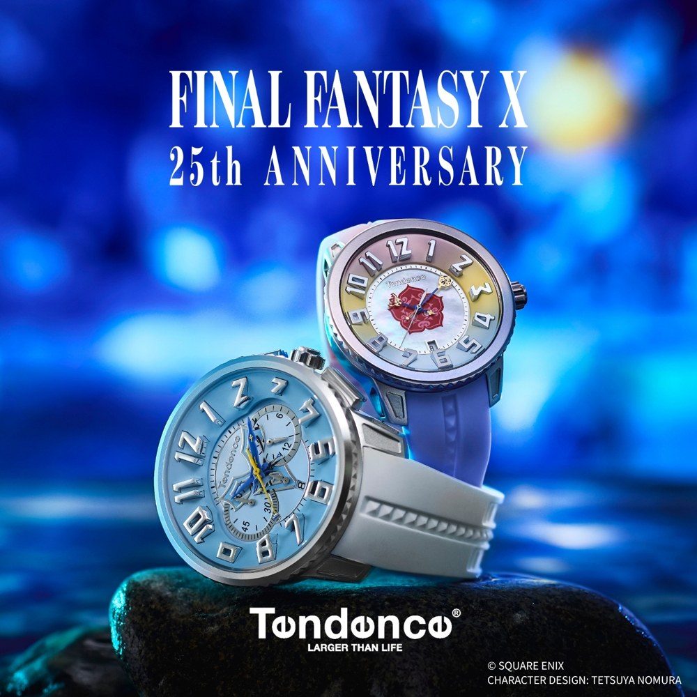 FFX 25周年 Tendence コラボ ティーダモデルとユウナモデルの2本並び