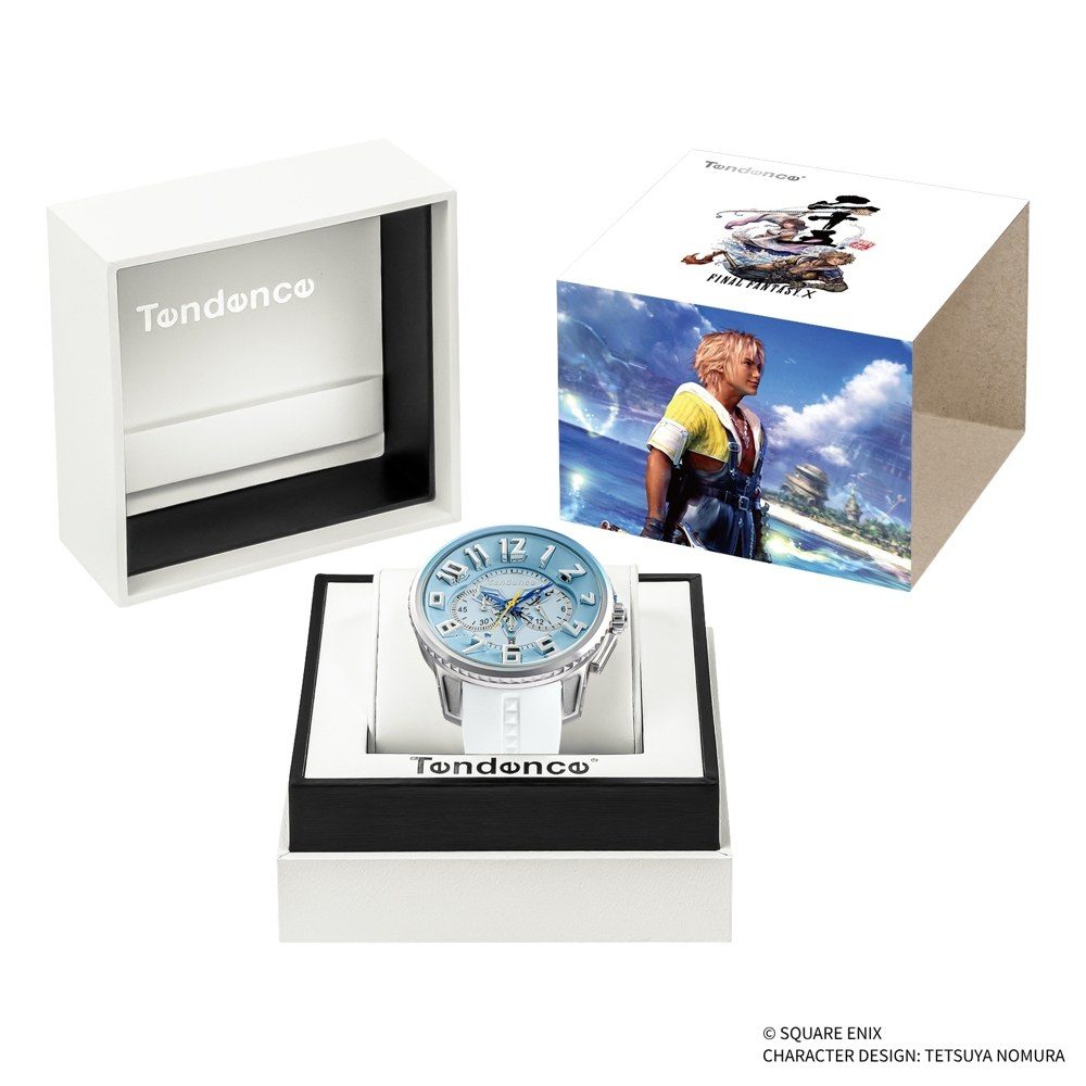 FFX 25周年 Tendence ティーダモデルの特別デザインスリーブと時計