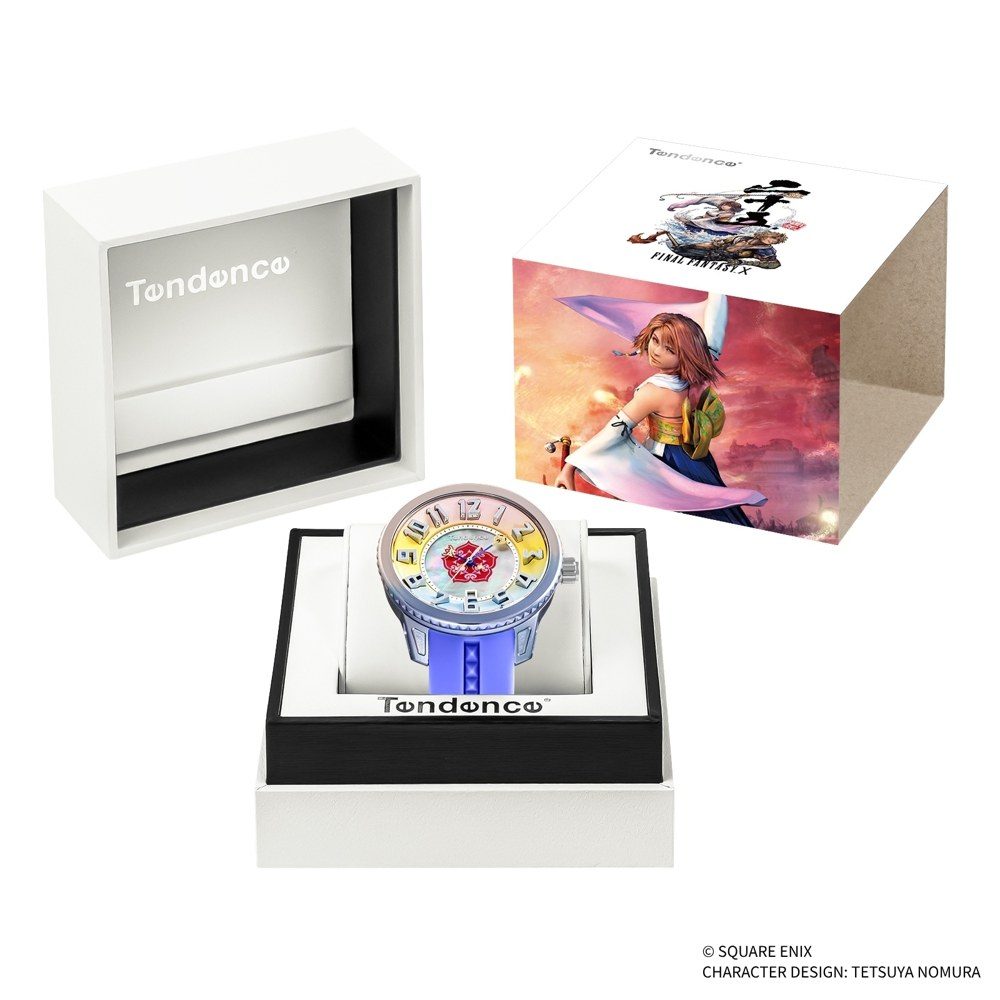 FFX 25周年 Tendence ユウナモデルの特別デザインスリーブと時計