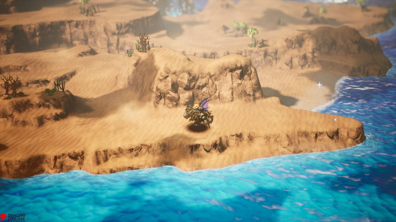 FFレゾナンス 砂漠と海のフィールドシーン