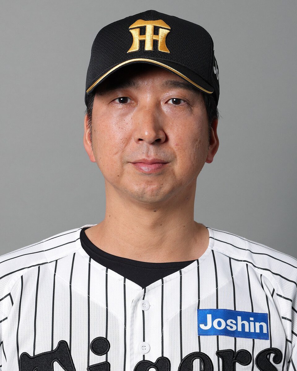 阪神タイガースの藤川球児監督の顔写真