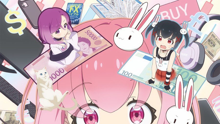 FX戦士くるみちゃん キービジュアルに描かれたサブキャラクターたち