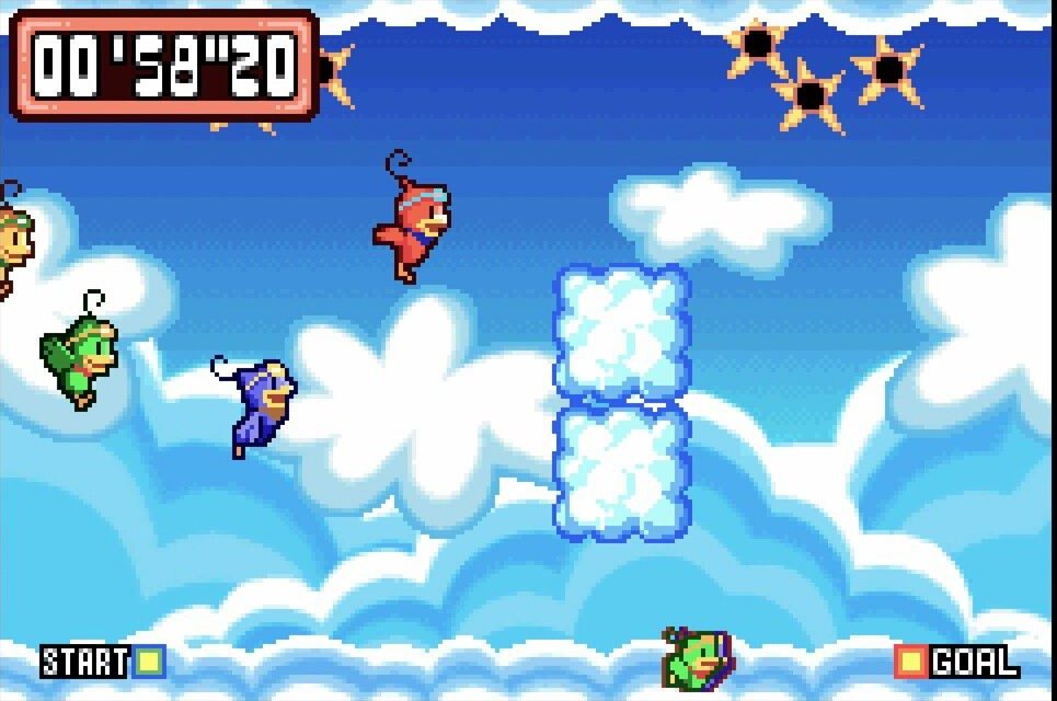 くるりんパラダイスのステージ画面 GBA Nintendo Classics