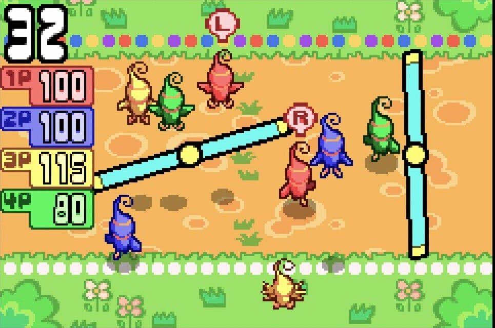 モンスターファームアドバンスのゲーム画面