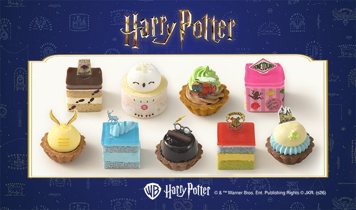 ハリー・ポッター コレクション9個入のプチケーキ9種 忍びの地図 ヘドウィグ ホグワーツ特急 ハニーデュークス 金のスニッチ パトローナス ハリー・ポッター ホグワーツの紋章 ホグワーツ城