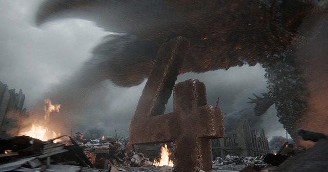 ゴジラ-0.0のIMAXカウントダウン映像 巨大な足で踏み砕かれる数字の4