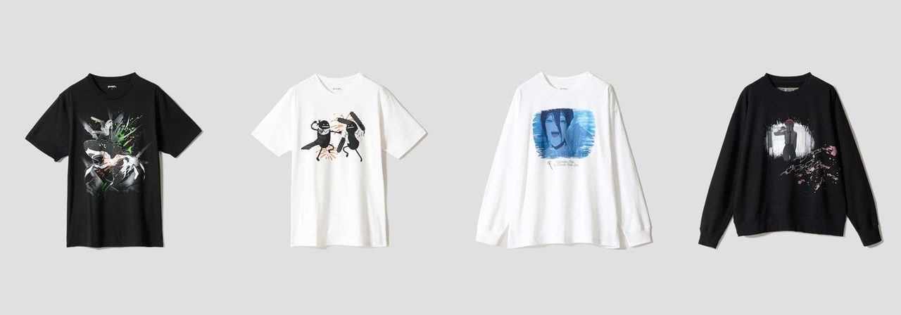 グラニフ チェンソーマン レゼ篇 Tシャツ2種・長袖Tシャツ・ビッグシルエットスウェット