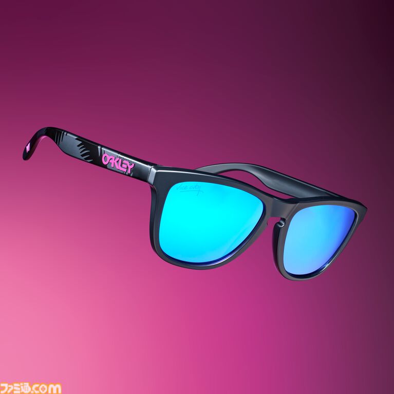 GTA6 コレクターズボックス付属のOakley Frogskinsサングラス Prizm Sapphireレンズ