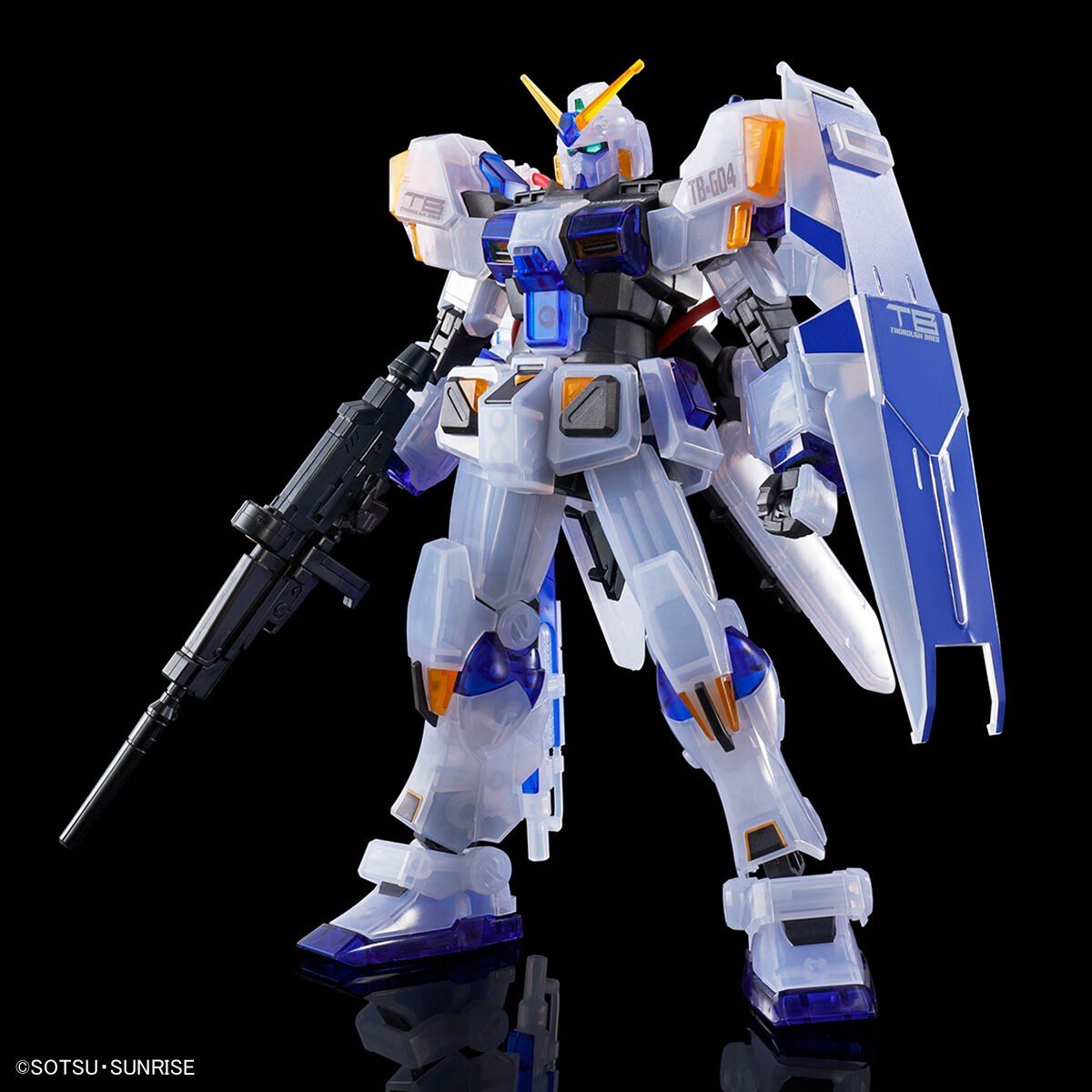 HG 1/144 ガンダム4号機 クリアカラー