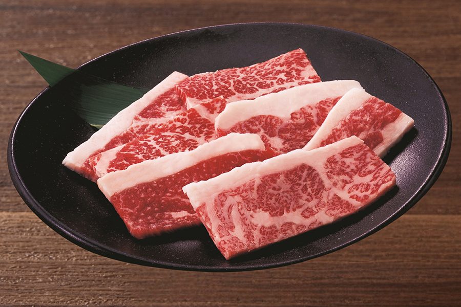 牛角 黒毛和牛カルビ 半額484円
