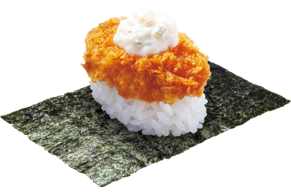 はま寿司 広島県産牡蠣のカキフライつつみ タルタルソース 110円
