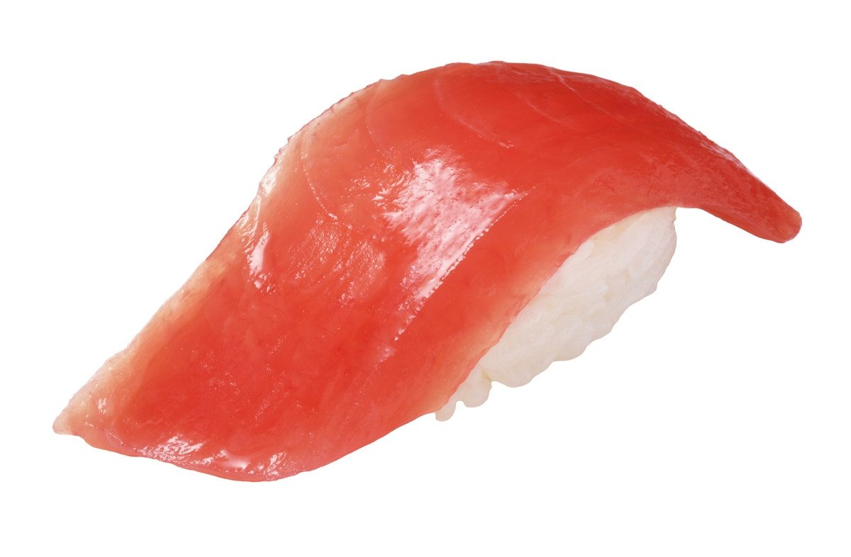 はま寿司 大切りみなみまぐろ天身 厳選一貫 税込110円のにぎり