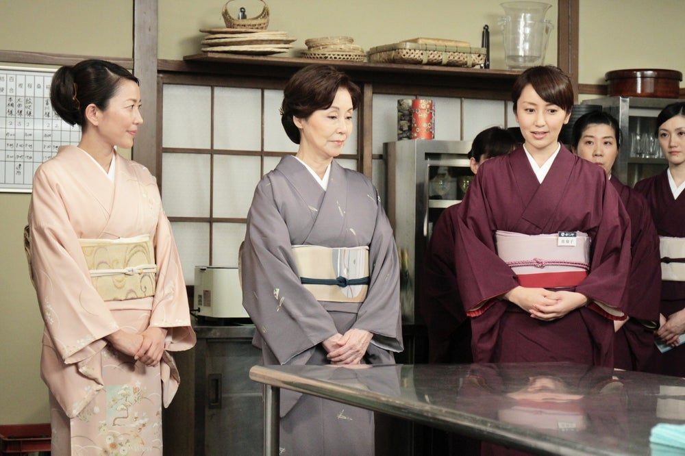花嫁のれん第4シリーズの旅館でのワンシーン