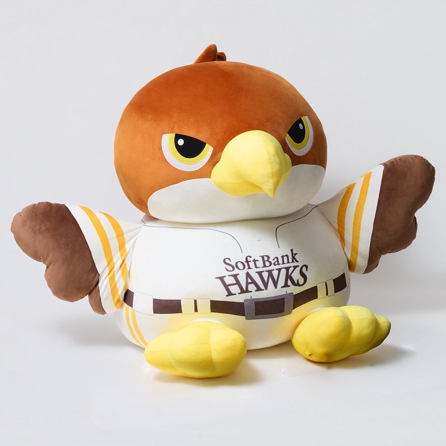 26日本一記念 BIGタカぬいぐるみ。公式オンラインストア限定で価格は200,000円