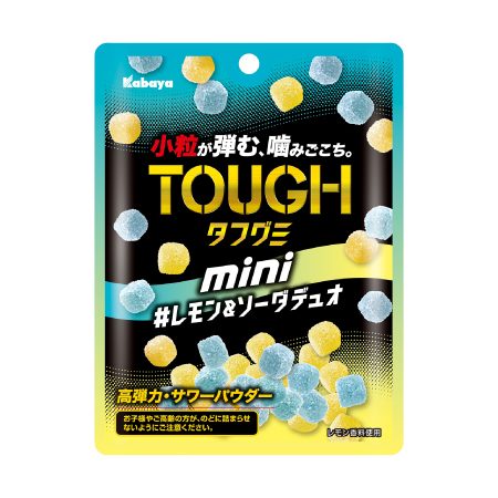 カバヤ食品 タフグミmini レモン&ソーダ デュオ