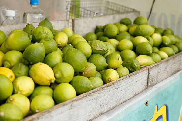 ひろしまフードフェスティバルで販売される広島県産レモンなどの柑橘類 過去開催の様子