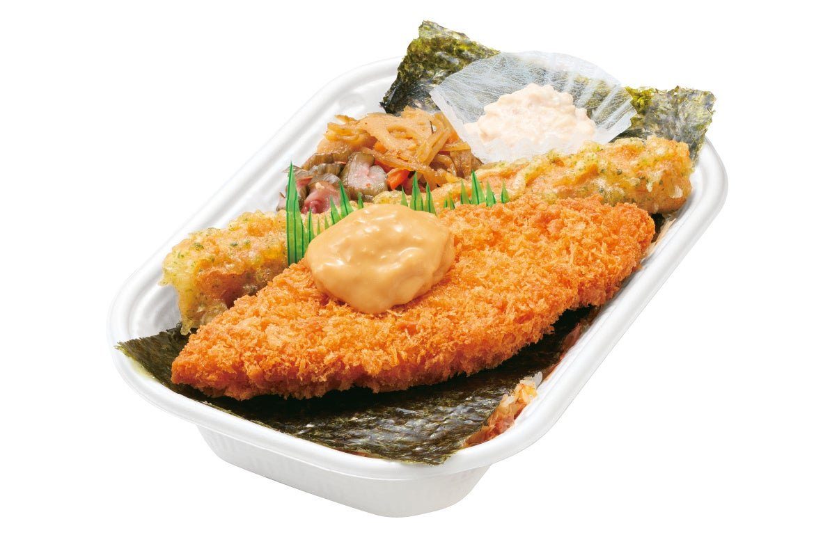 ほっかほっか亭 のり弁当系の対象商品のイメージ