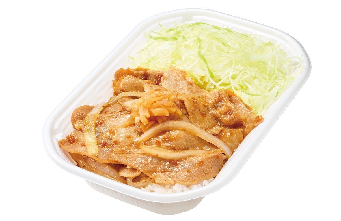 ほっかほっか亭 しょうが焼弁当 千切りキャベツ付き