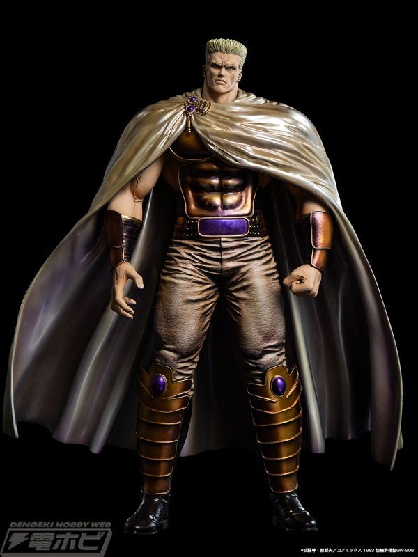 北斗の拳 金色のファルコ フィギュアのマントを広げた別カット