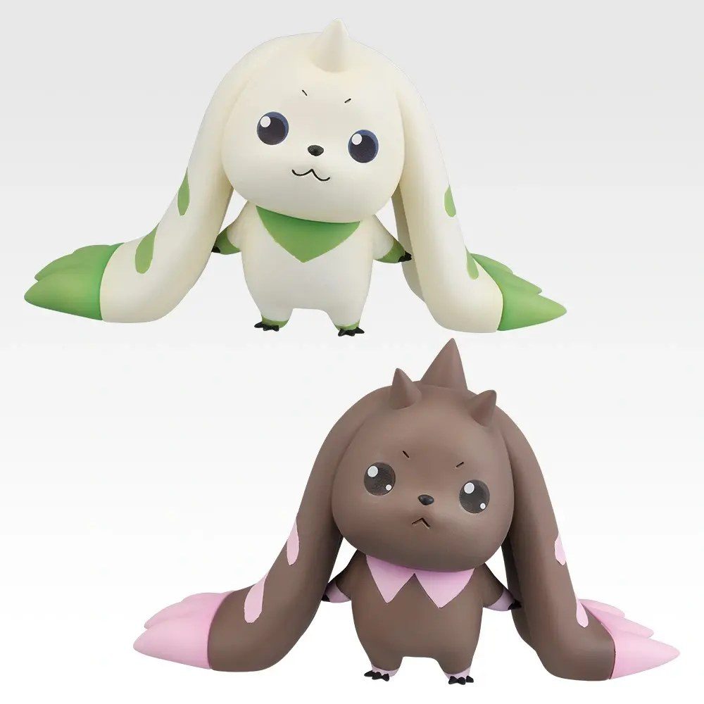 C賞 テリアモン＆ロップモン 2体セットフィギュア