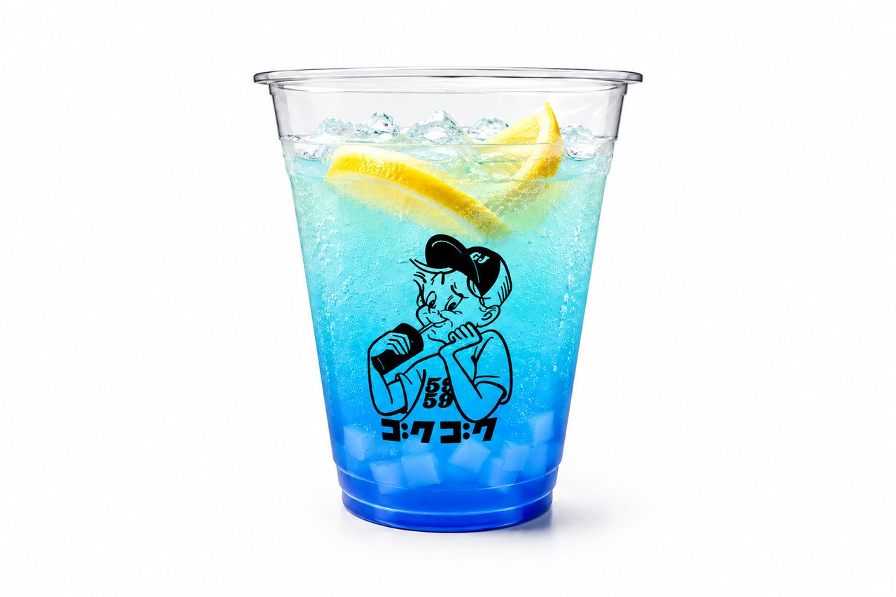 青組の絆(?)シュワっと弾けるブルーレモンソーダ