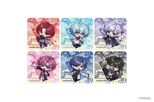 いれいす×GOKUGOKU 特典コースター ミニキャライラスト