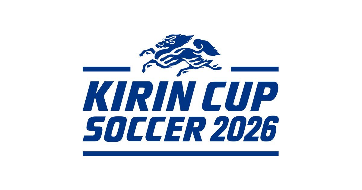 キリンカップサッカー2026のロゴ