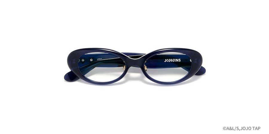 JINS×ジョジョ 東方仗助モデルのメガネ正面
